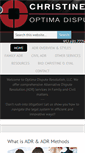 Mobile Screenshot of optimadisputeresolution.com